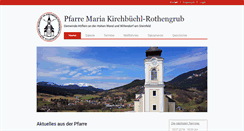 Desktop Screenshot of kirchbuechl.at